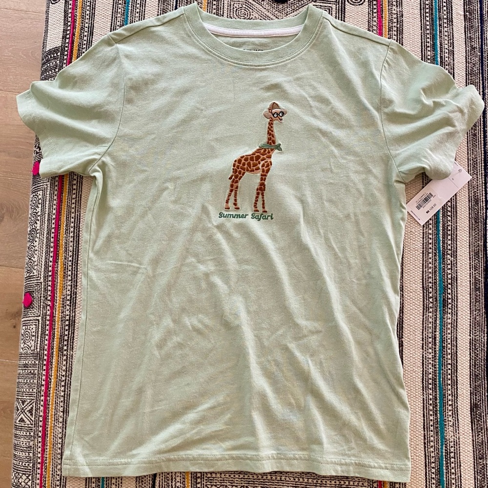 Janie and Jack Giraffe Tee